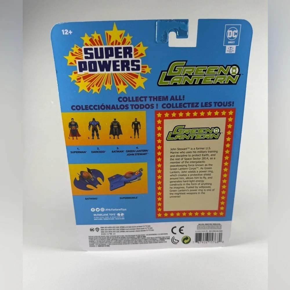 New McFarlane DC Super Powers Green Lantern